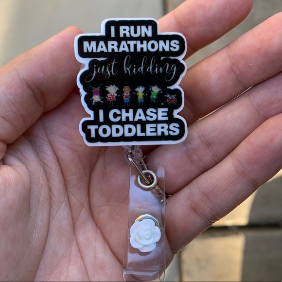 Kindergarten teacher Retractable Badge Holder - Picture 1 of 4